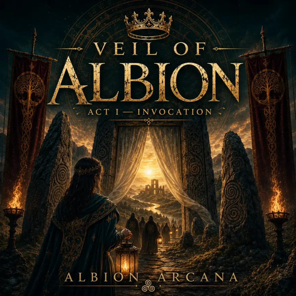 Veil of Albion Act I Invocation album cover by Albion Arcana