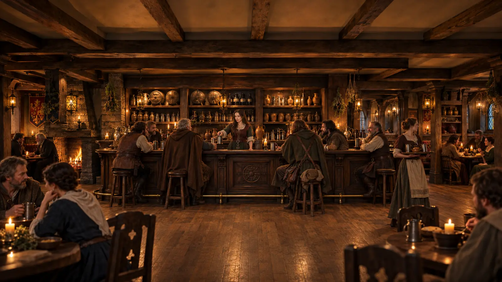 The Ravenmere Bar Area