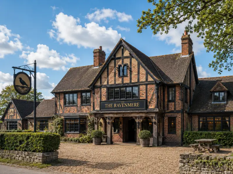The Ravenmere tavern in the mythical world of Albion Arcana